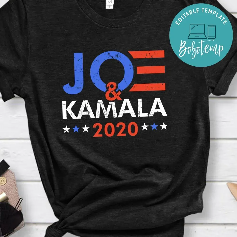 Joe Kamala Biden Harris 2020 T Shirt Bobotemp