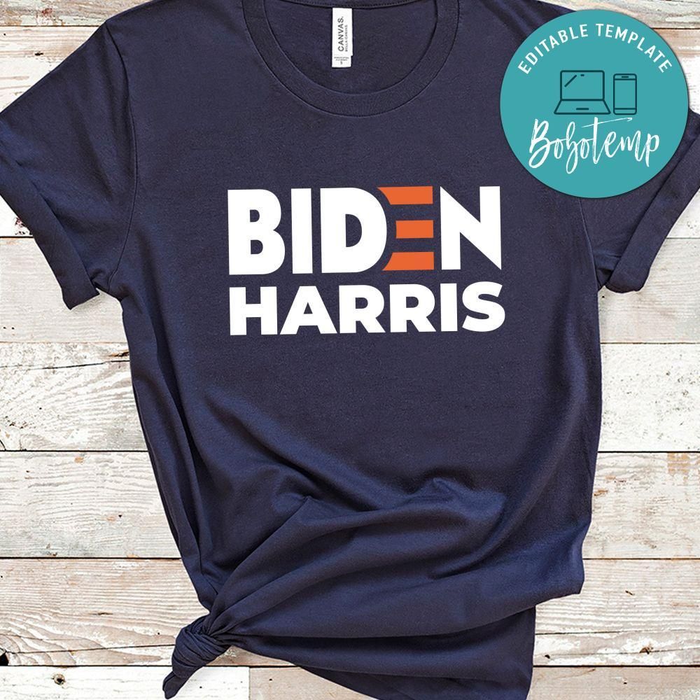 Biden Harris 2020 PNG file template