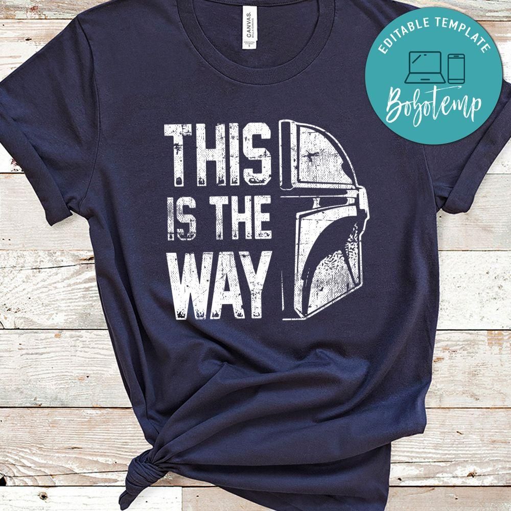 This is the Way Mandalorian Code T-Shirt