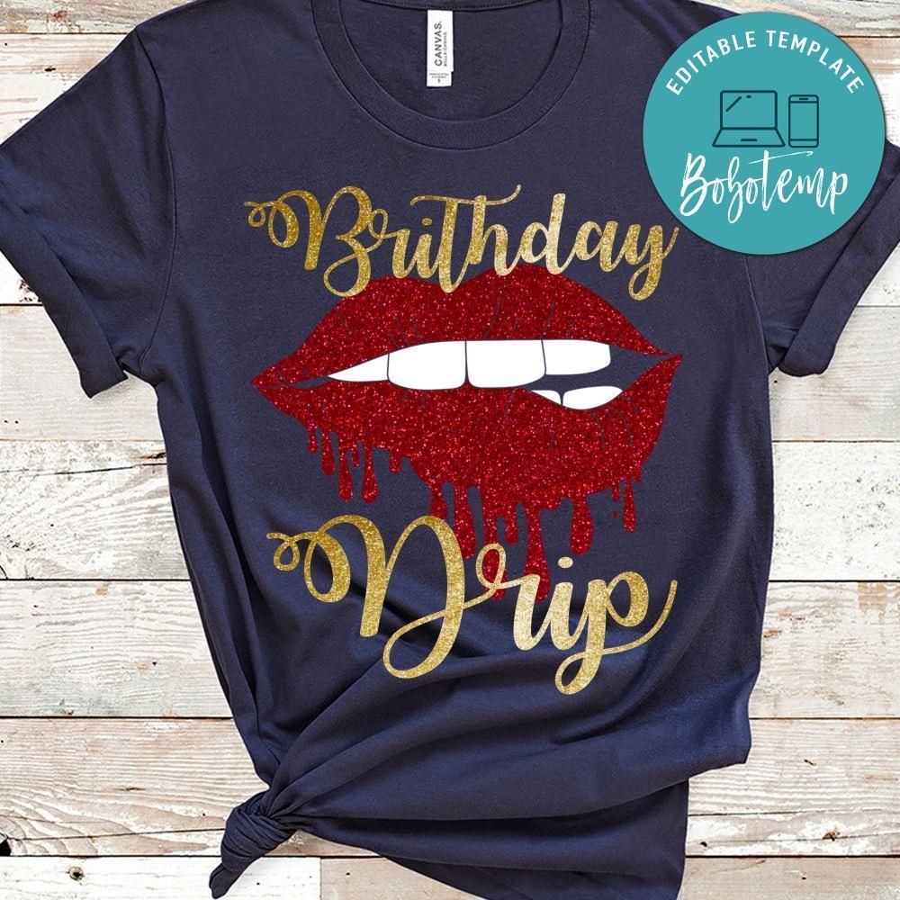Birthday Drip Squad T-Shirt