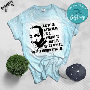 Dr Martin Luther King Jr Bleached T-Shirt
