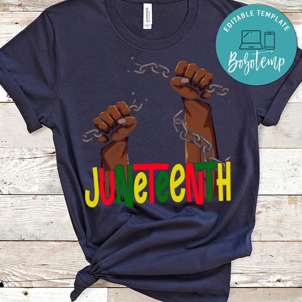 Juneteenth Black Africa PNG file template