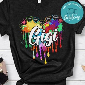 Heart Splash Custom Name PNG file template