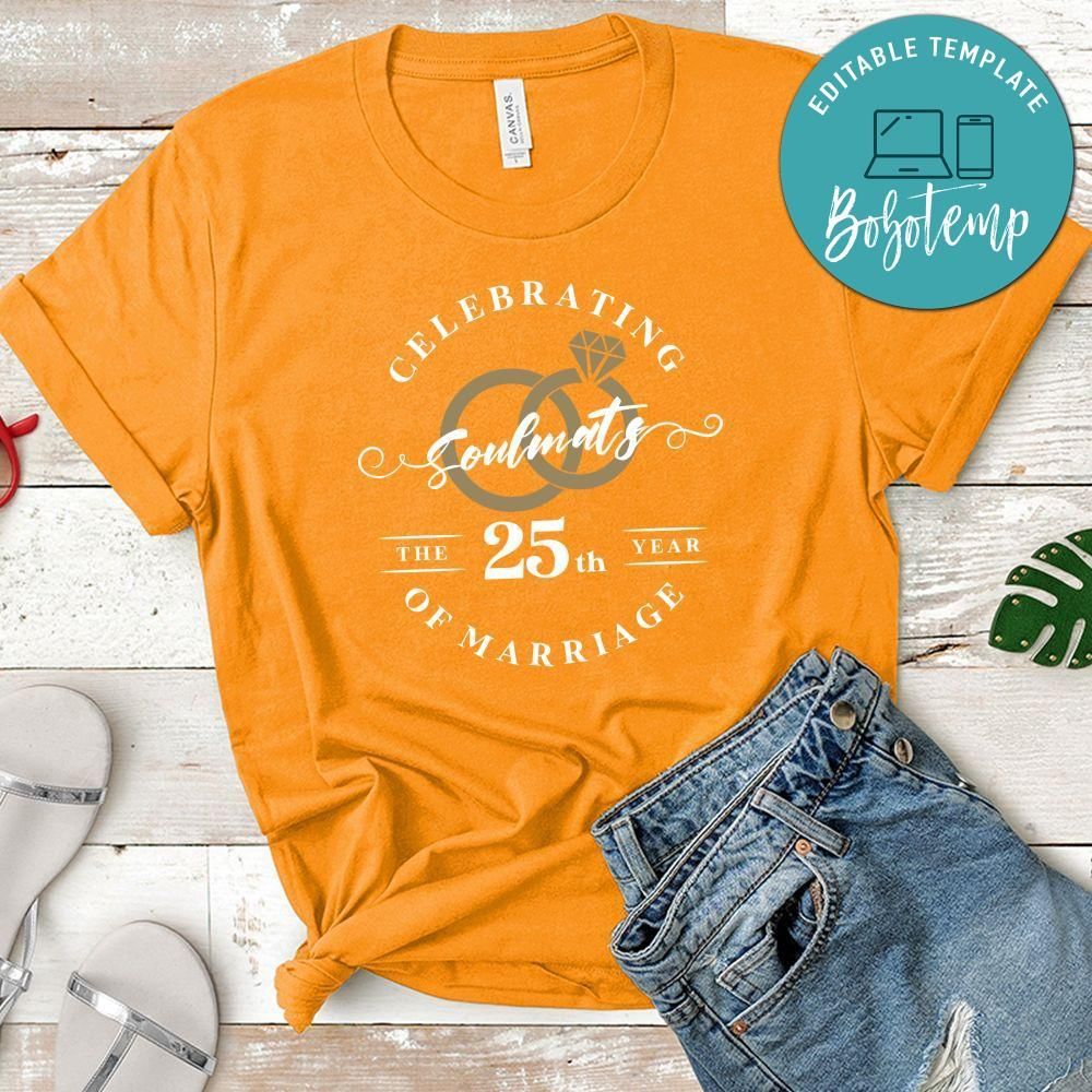 Celebrating Soulmates Anniversary T-Shirt