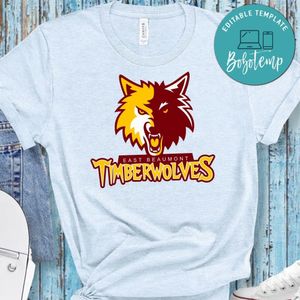 Timberwolves PNG file template