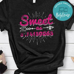 Sweet As Pie Pi Day & Math Lover Gift Classic Unisex Shirt
