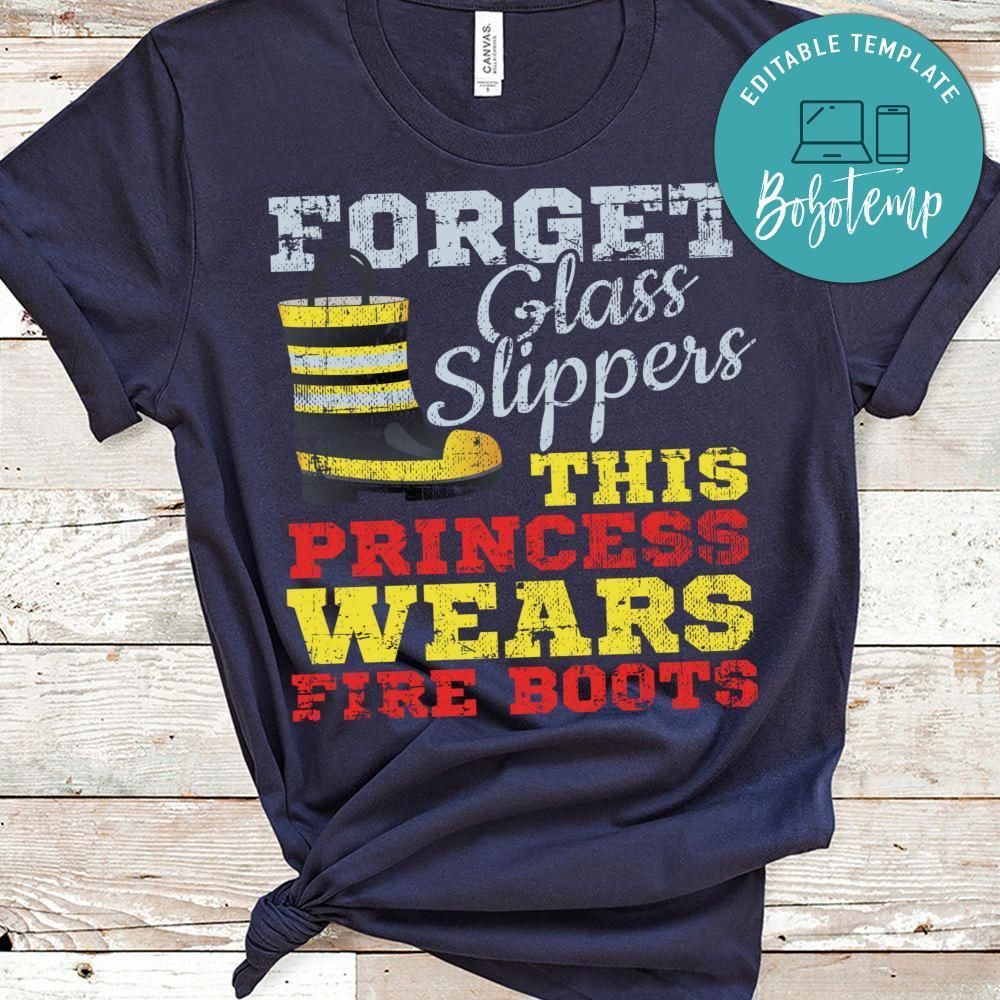 This Princess Wears Fire Boots Classic Unisex Shirt