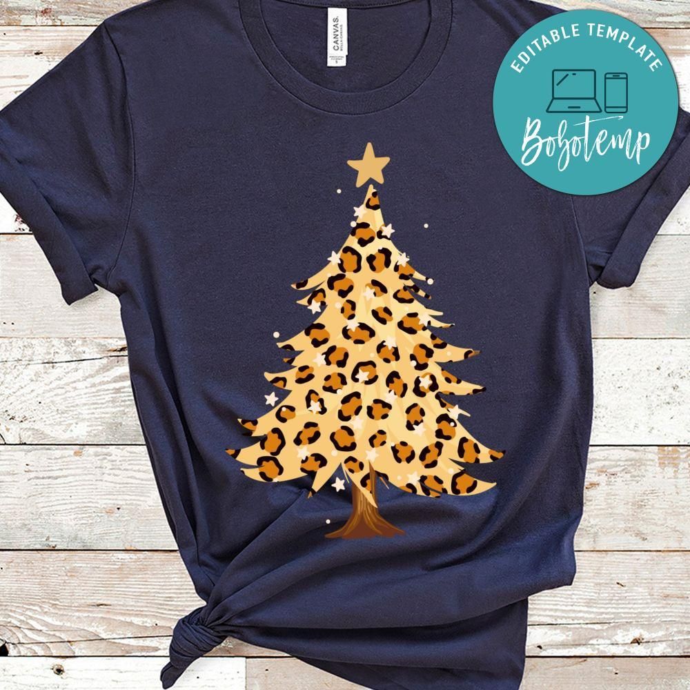 Xmas leopard Gift Shirt