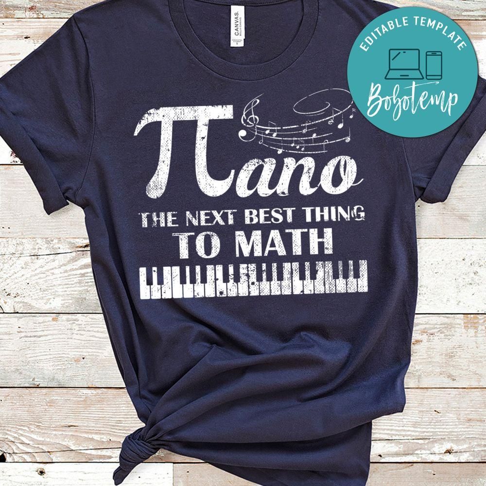 Piano Pi Math Lover Pianist Gift Classic Unisex Shirt