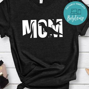 Mama Dinosaur PNG file template