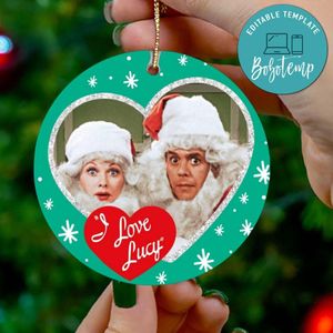 I love Lucy Christmas Acrylic Ornament Gift