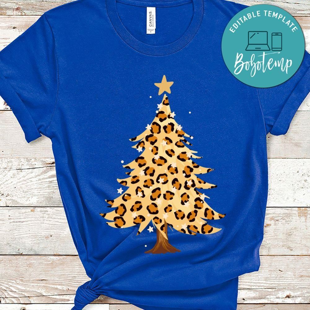 Xmas leopard Gift Shirt