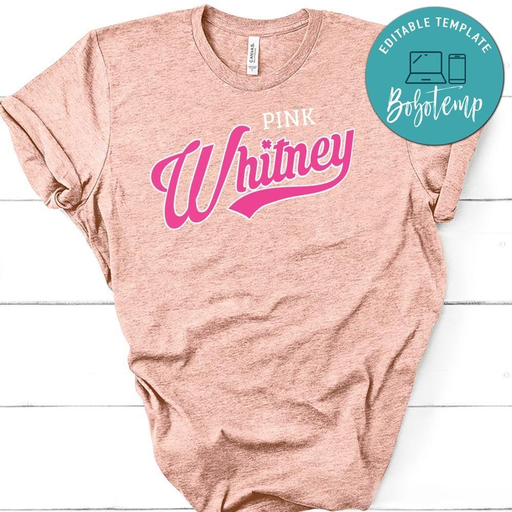 Pink Whitney Inspired Gift T-Shirt