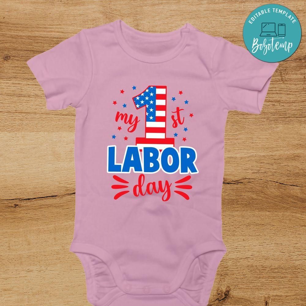 My 1st Labor Day Shirt