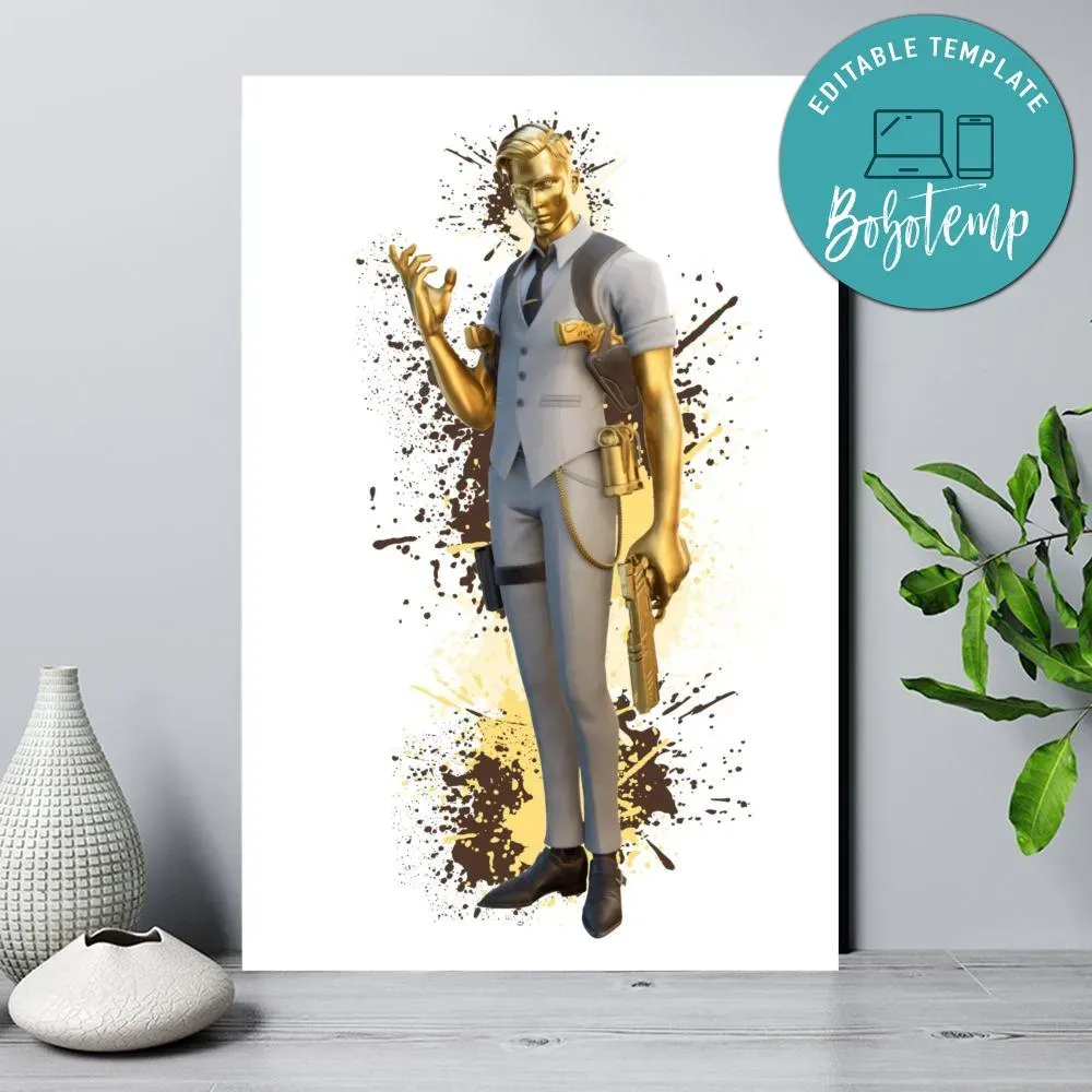 Midas Wall Art Digital File Printable Instant Download | Bobotemp
