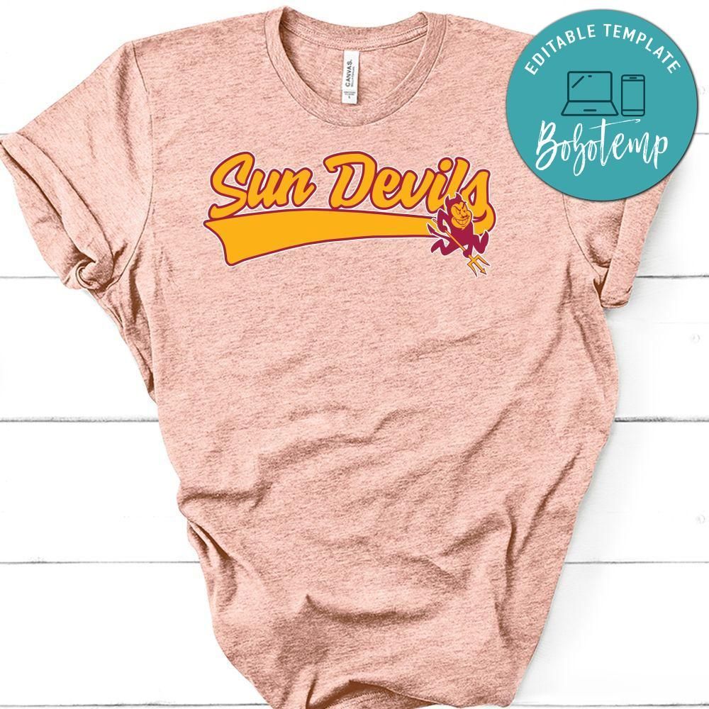 Sun Devils Inspired PNG file template