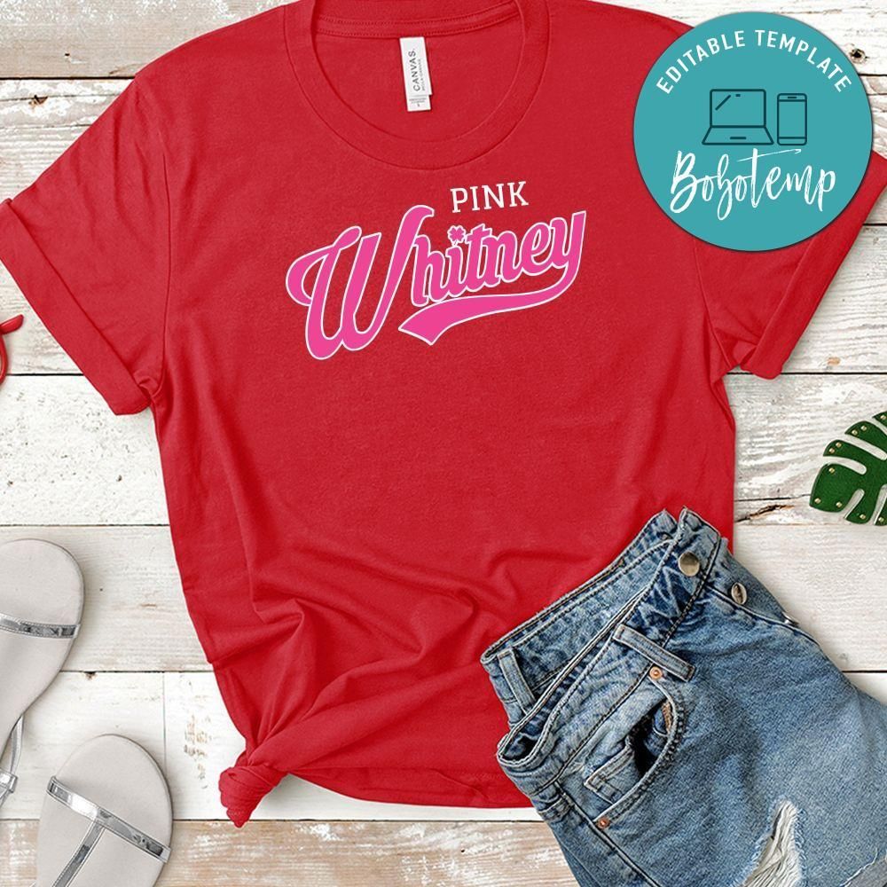 Pink Whitney Inspired Gift T-Shirt