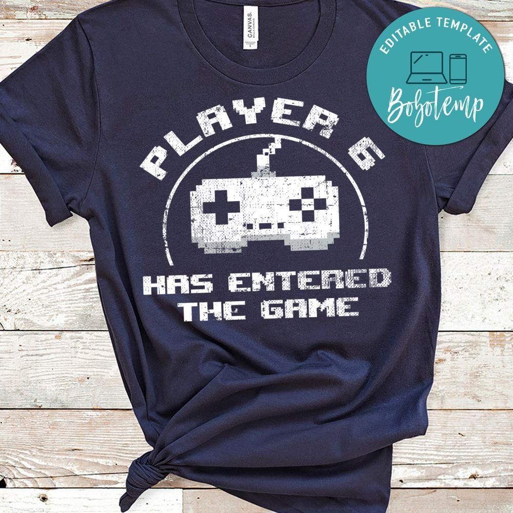 Player 6 Has Entered The Game PNG file template