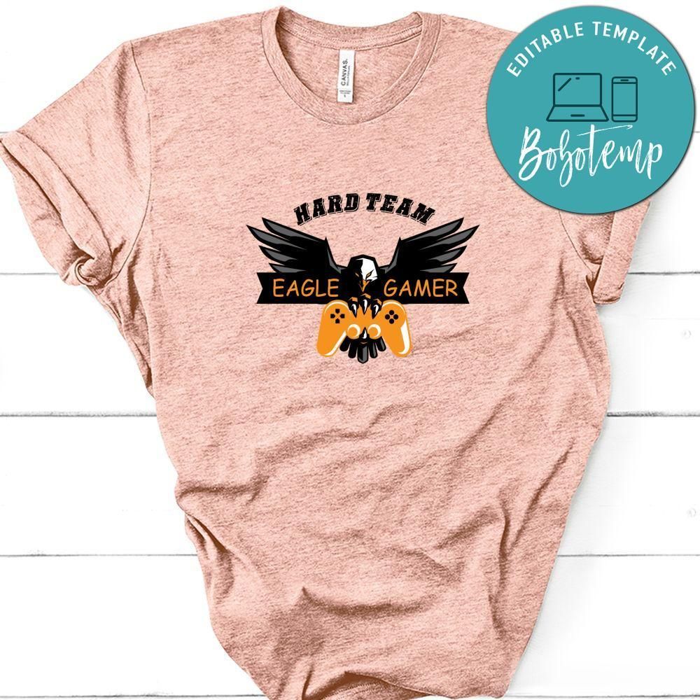 Hard Team Eagle Gamer Shirt