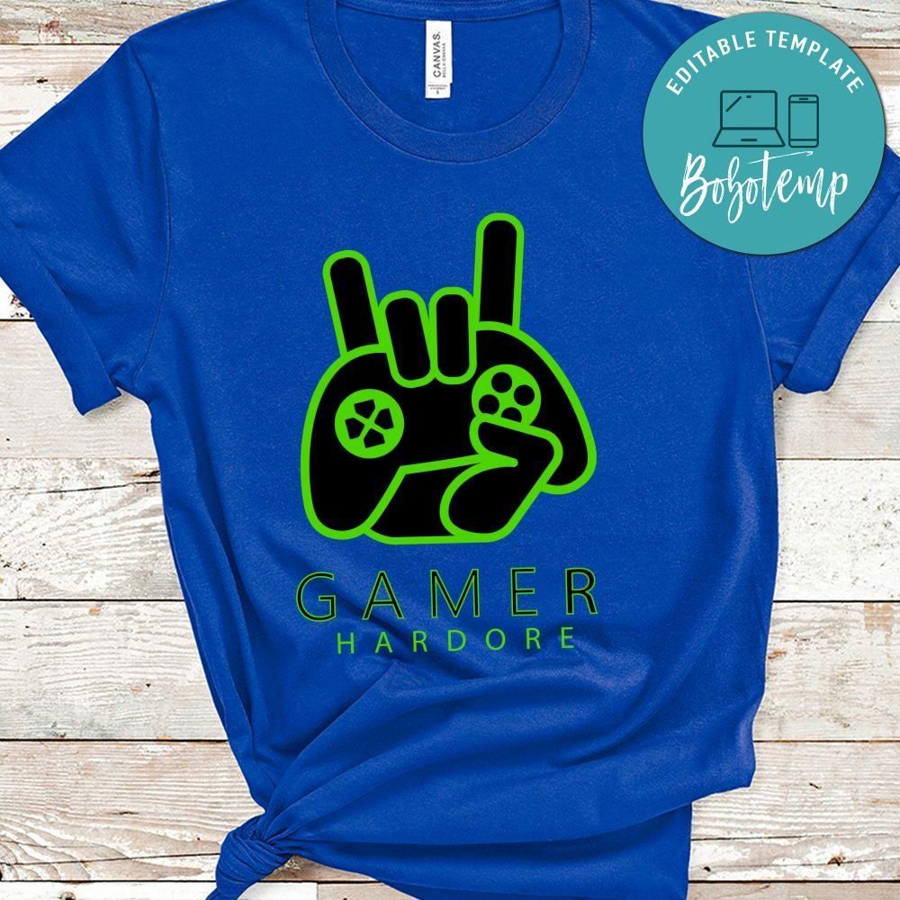 Gamer Hardore Shirt