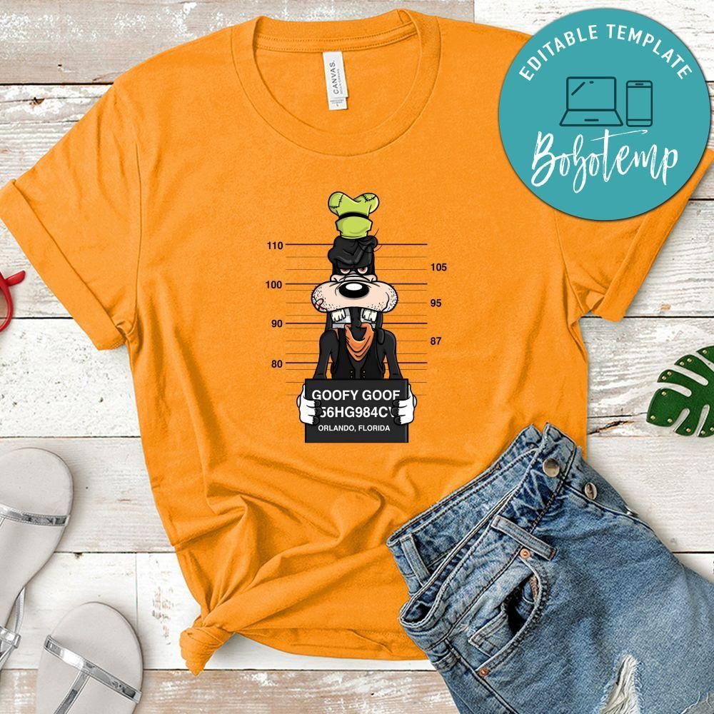 Jail Goofy Goof Shirt