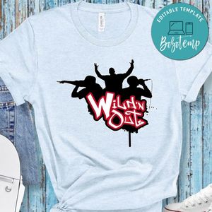 Wild'n Out Silhouette Color Editable Shirt