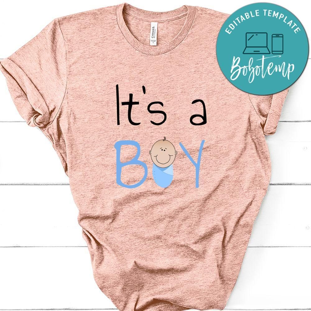 Baby Shirt It's A Boy Shirt