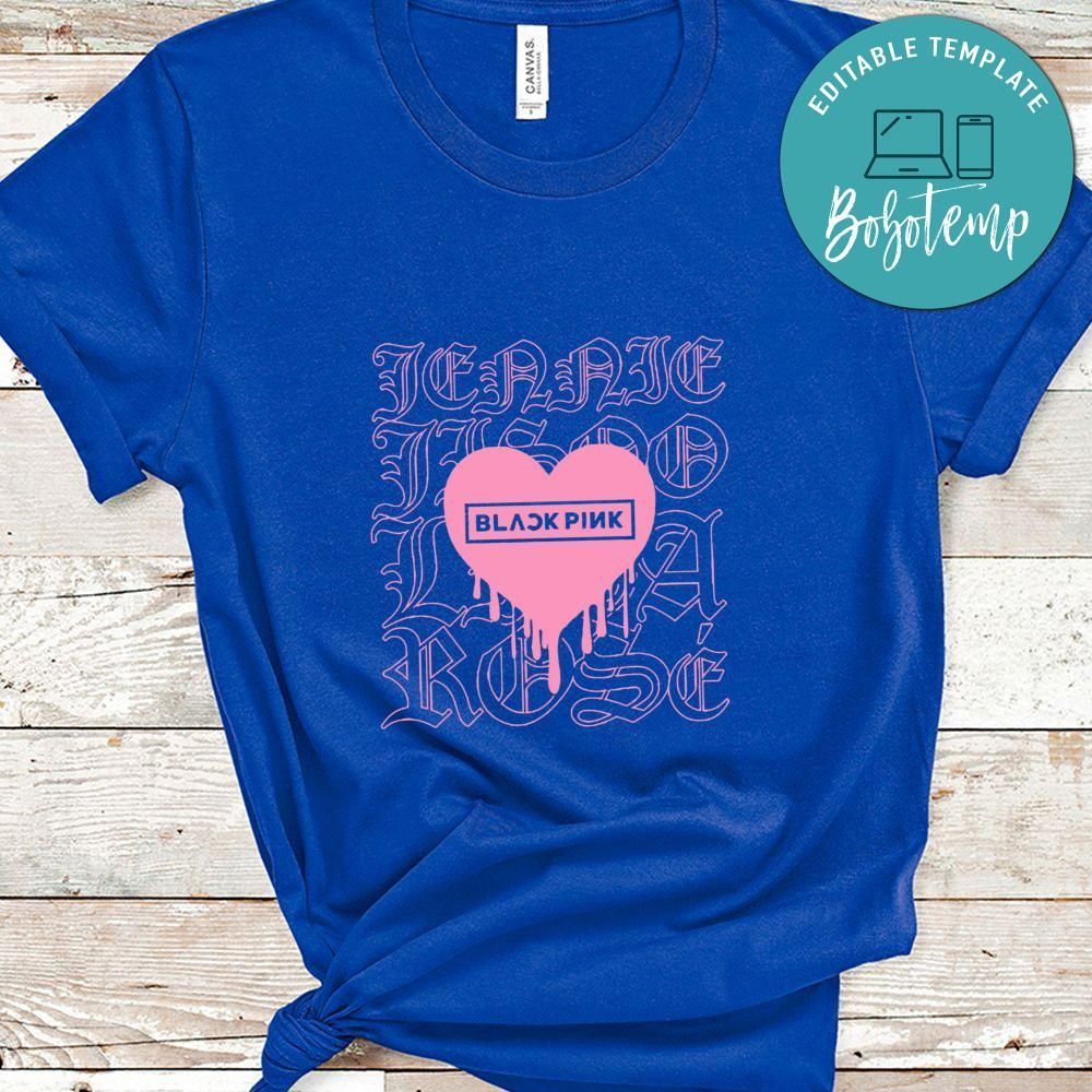 Blackpink Jisoo ‎Jennie ‎Rose ‎Lisa Shirt