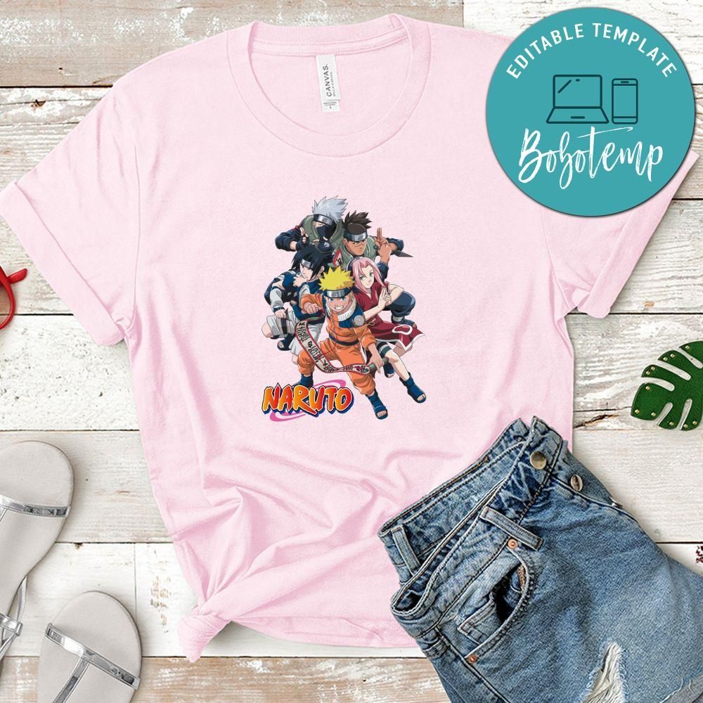 Naruto Characters Shirt