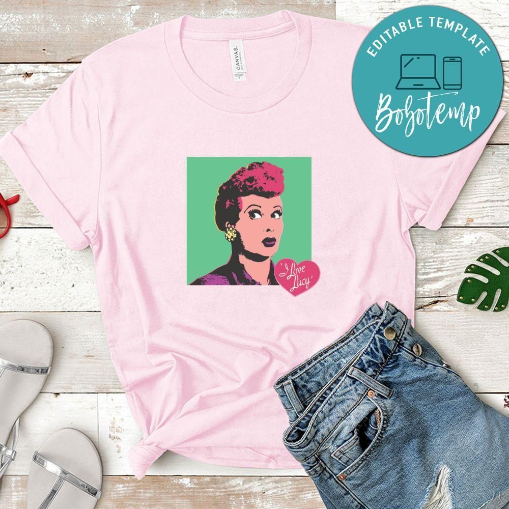 I Love Lucy Portrait Shirt