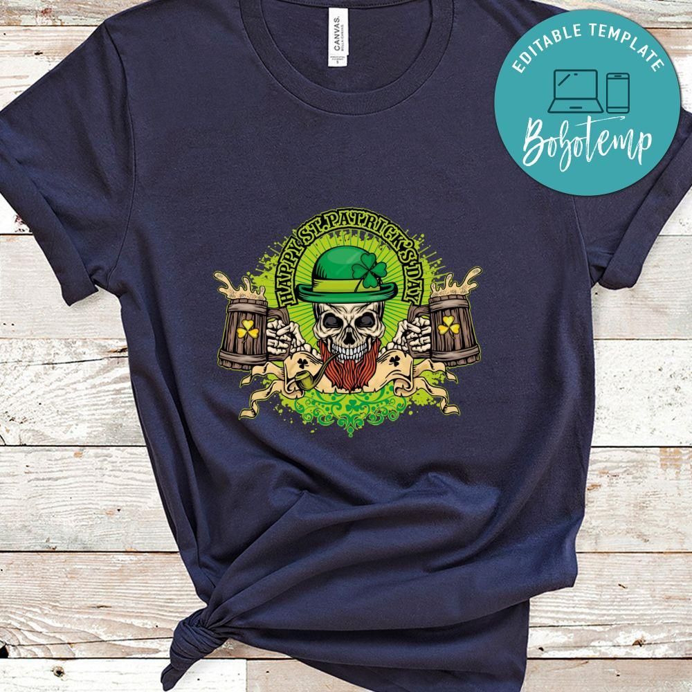 Skull St.Patrick Shirt, Happy St.Patrick's Day Shirt