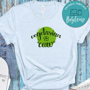 Vegetarian Raw Shirt