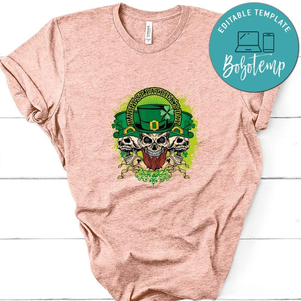Skull Happy St.Patrick's Day Shirt