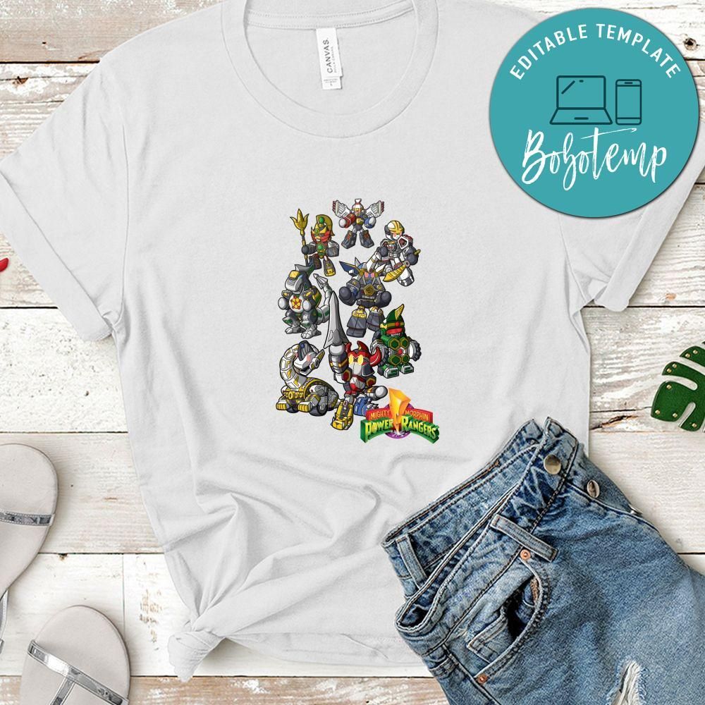 Mighty Morphin Power Rangers MegaZord Shirt