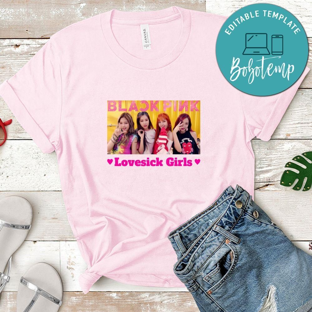 Blackpink Lovesick Girls Shirts