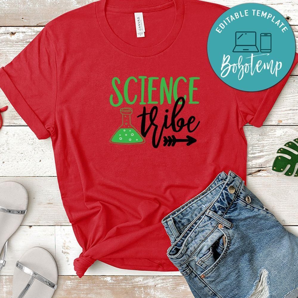 Nerdy Science Tribe Shirt