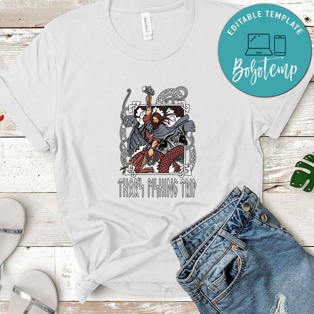 Thor's Fishing Trip Shirt