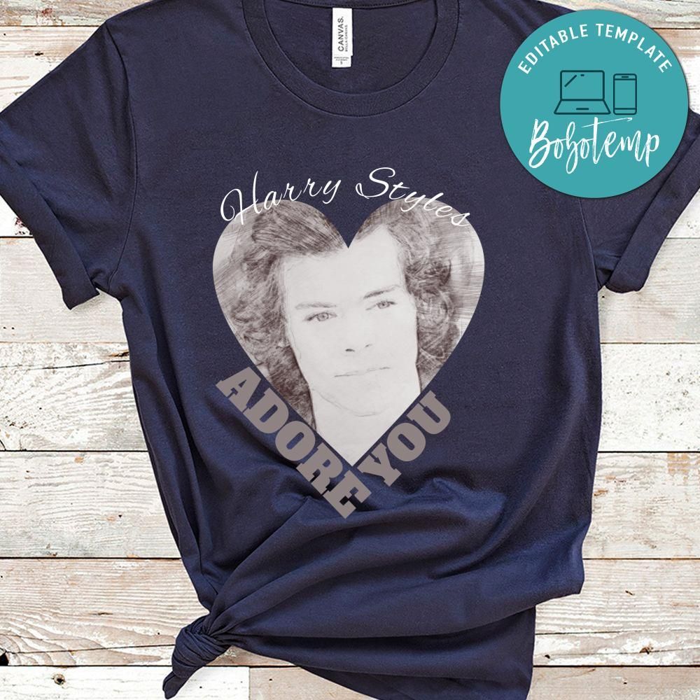 Pencil Draw Harry Styles Adore You Shirt