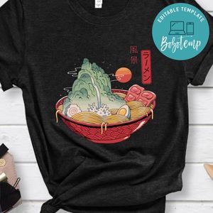 Japon Ramen Landscape Shirt