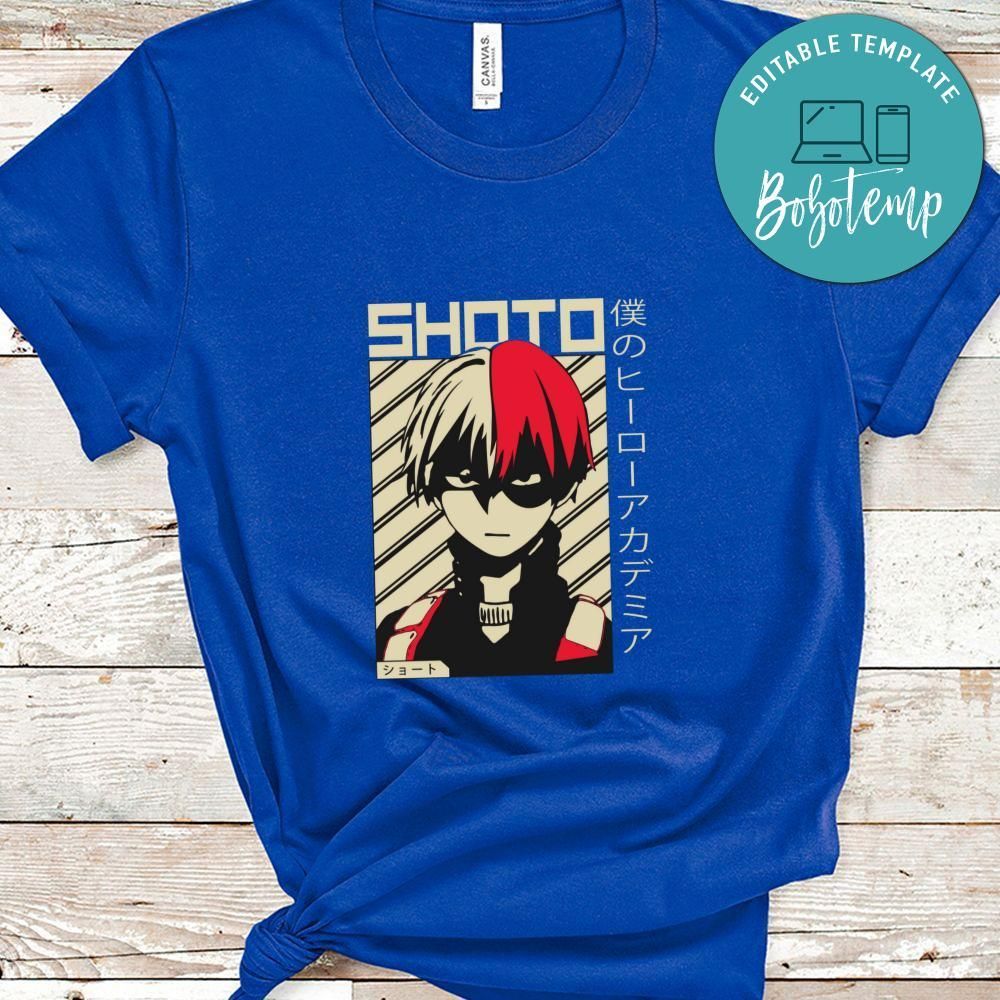 My Hero Academia Shirt, Shoto Shirt, Shoto Todoroki Shirt