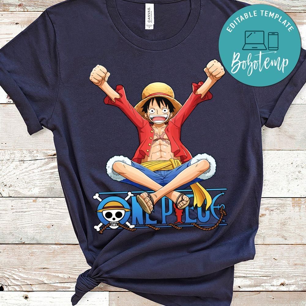 Monkey D. Luffy One Piece Pirates Shirt