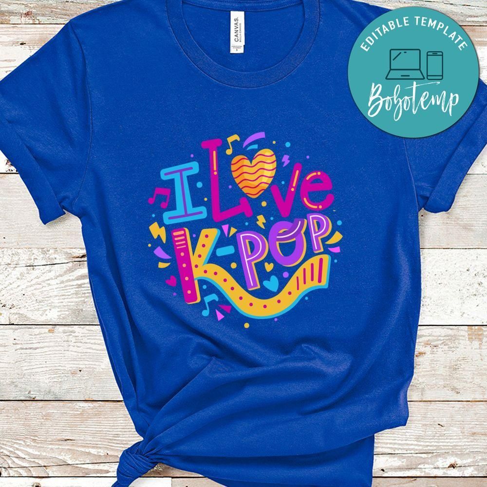 I Love Kpop Shirt
