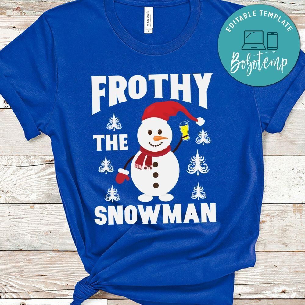 Frothy The Snowman Shirt