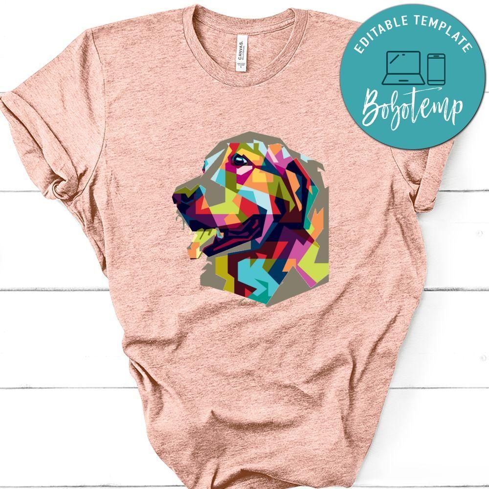 Colorful Dog T-Shirt