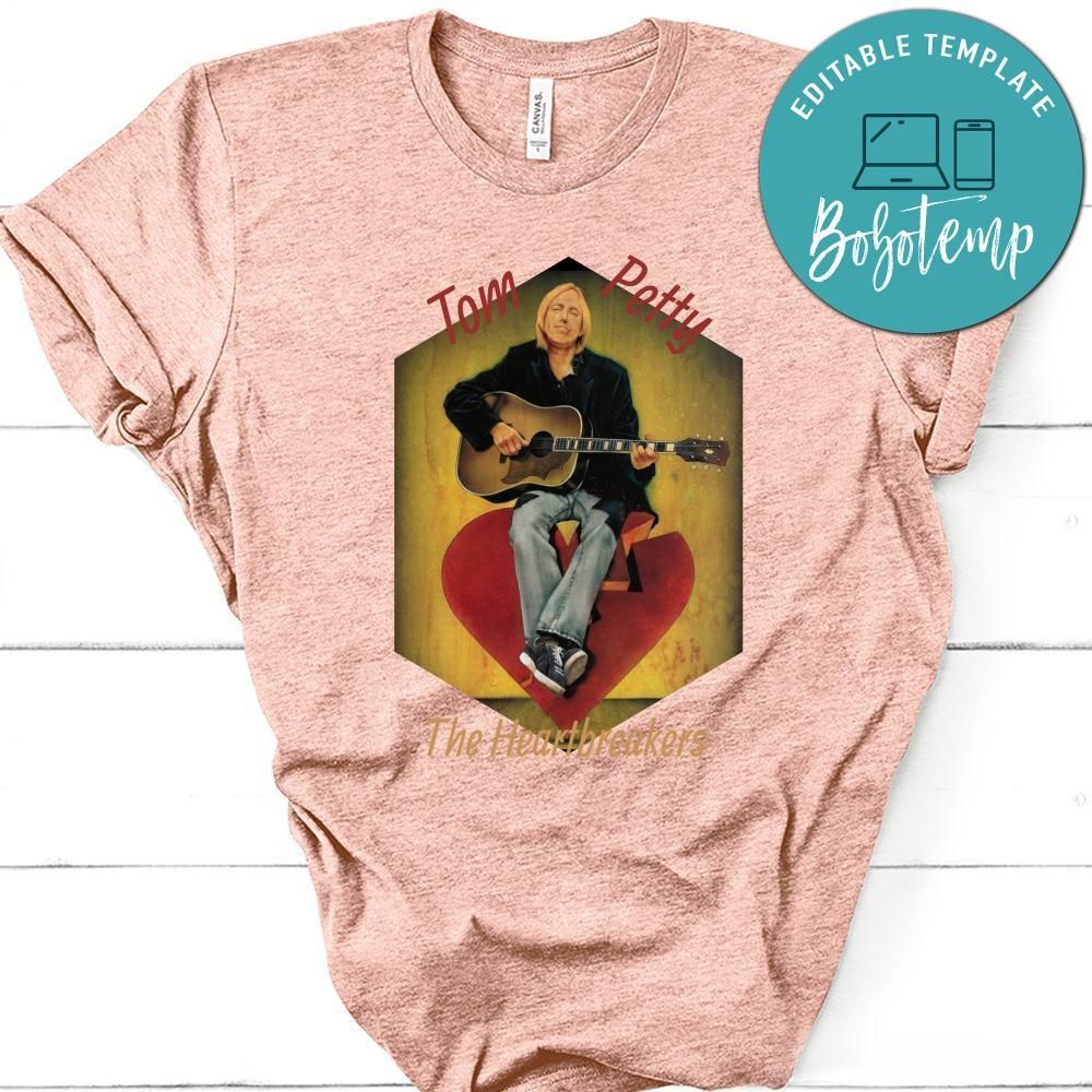 Tom Petty Sit On The Heart White Shirt