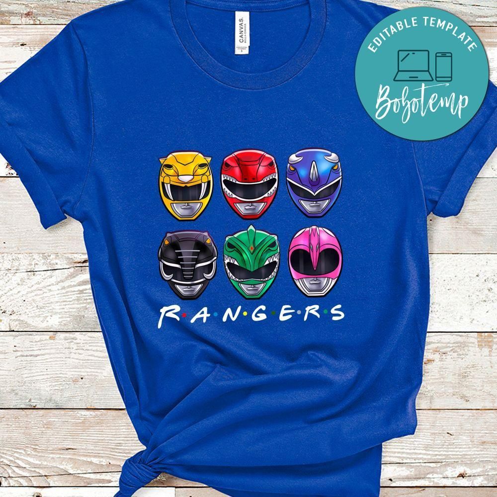 Rangers Mighty Morphin Power Rangers Shirt