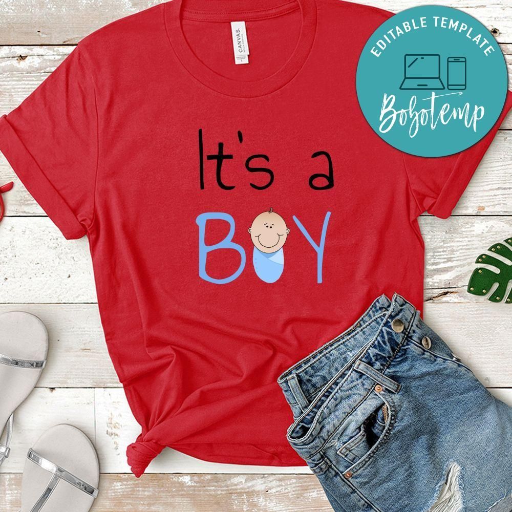 Baby Shirt It's A Boy Shirt