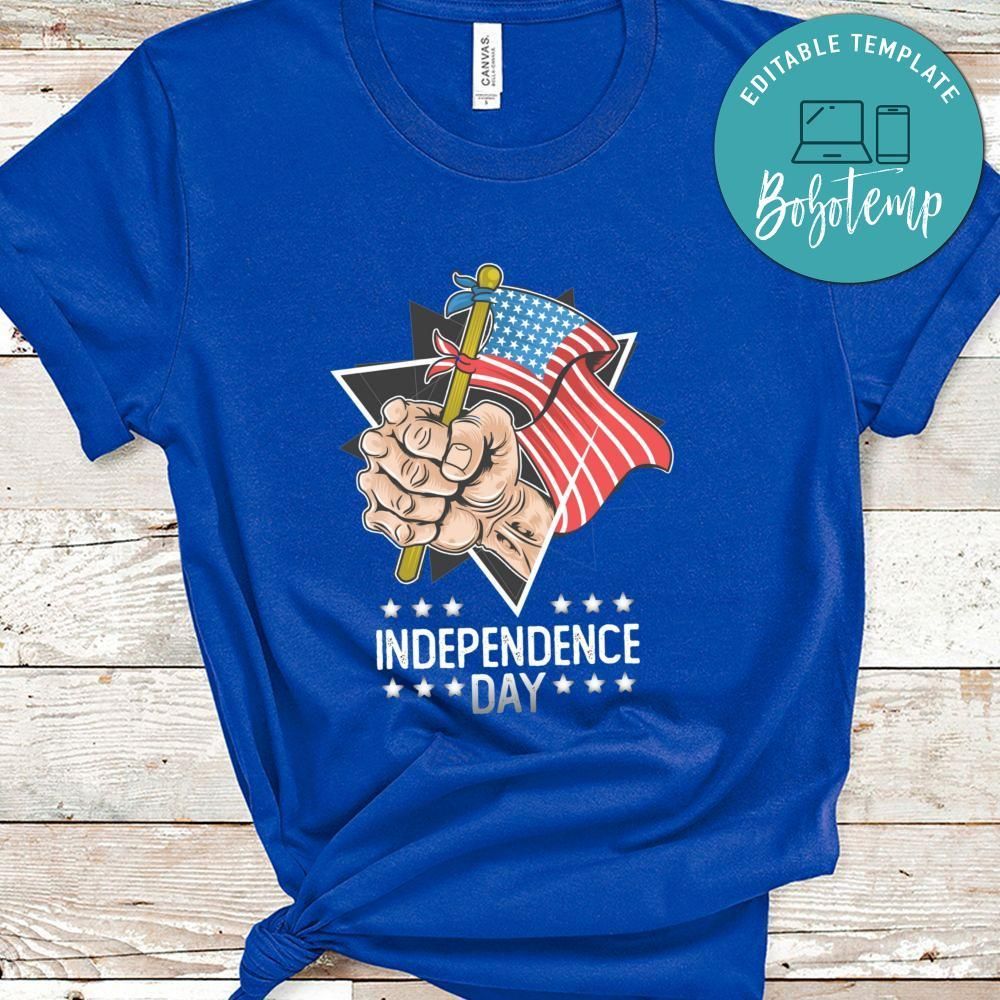 Veteran Independence Day Hand Holding United Shirt