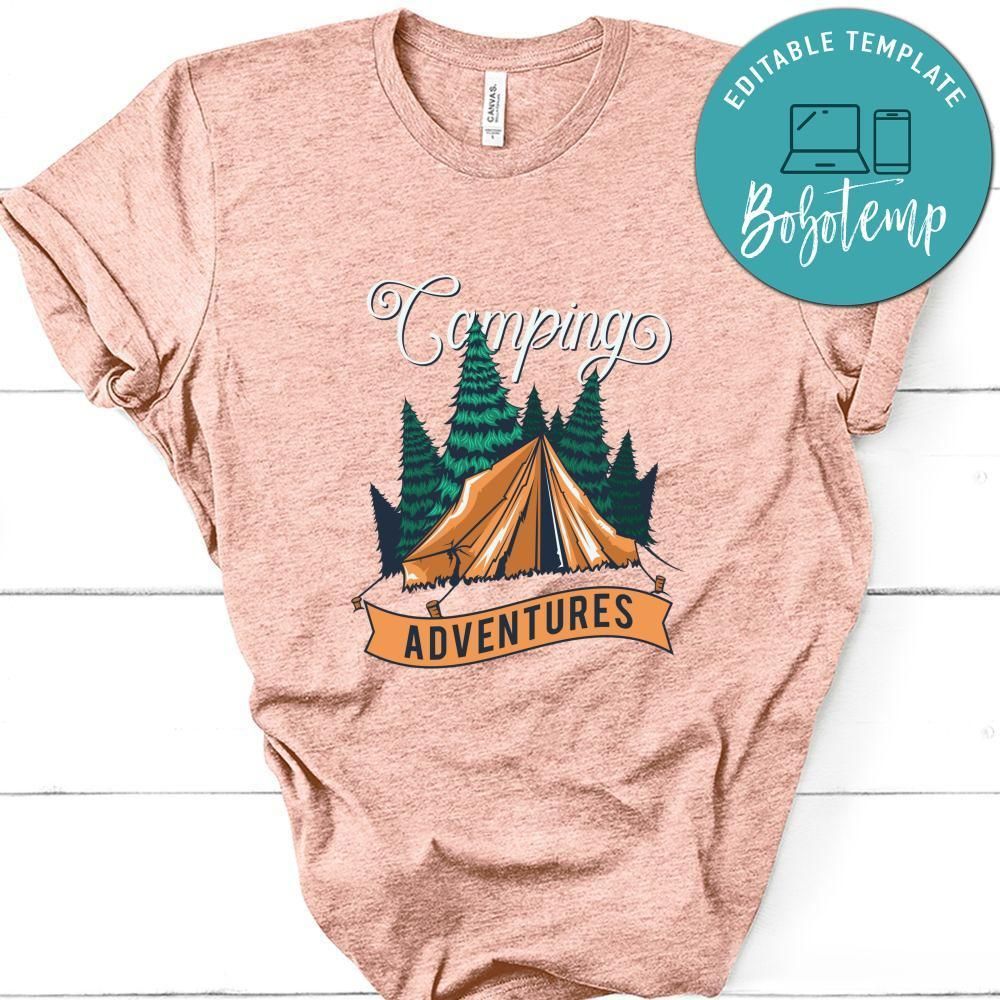 Camping Advaentures Shirt