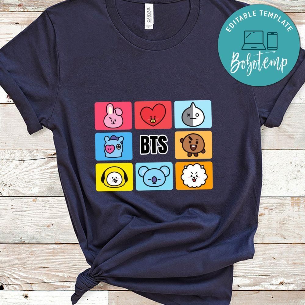 BT21 Shirt, BTS Shirt